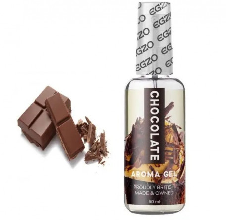 Оральний гель-лубрікант з шоколадом EGZO Aroma gel - Chocolate, 50 мл (LE-AR04)