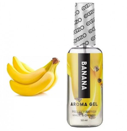 EGZO Aroma gel Banana Oral Lubricant Gel - Banana, 50 ml (LE-AR01)