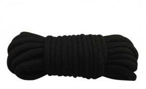 Мотузка для бондажу BONDAGE ROPE BLACK