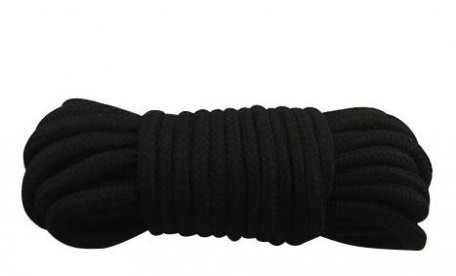 Мотузка для бондажу BONDAGE ROPE BLACK