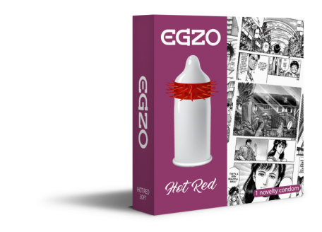 Презервативи EGZO Hot Red