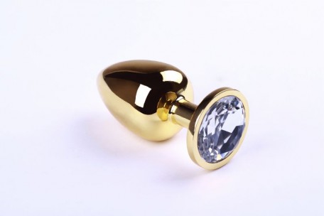Анальная пробка,Gold Diamond,L