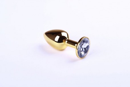 Анальная пробка,Gold Diamond,S