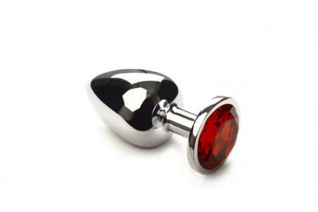 Анальная пробка,Silver Ruby,L