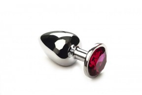 Анальная пробка,Silver Amethyst,L