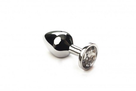 Анальная пробка,Silver Diamond,M