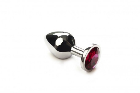 Анальная пробка,Silver Amethyst,M