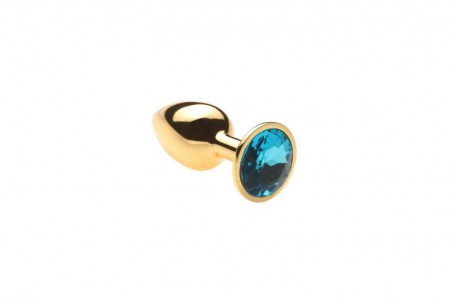 Анальная пробка,Gold Topaz,S