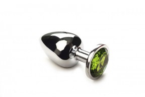Анальная пробка утяжеленная, Silver Chrysolite, L