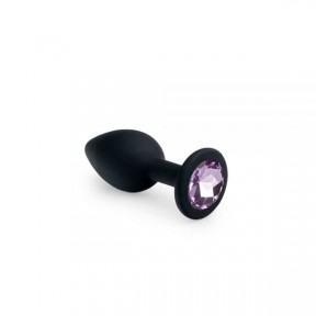 Анальная пробка, Black Silicone Tourmalin, S