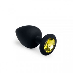 Анальная пробка, Black Silicone Beryl, L