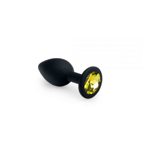 Анальная пробка, Black Silicone Beryl, S