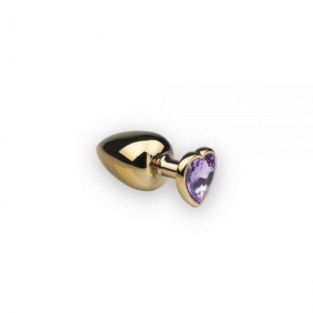 Анальная пробка,Gold Heart Tourmalin, S