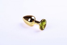 Анальная пробка, Gold Beryl, S