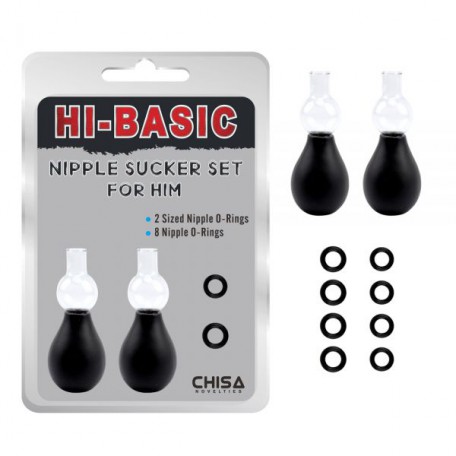 Стимулятори для сосків ALL TIME FAVORITES NIPPLE SUCKER SET HIM