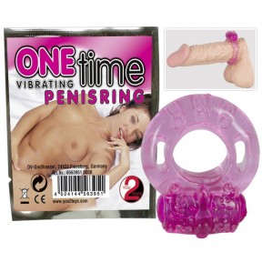Кольцо с вибратором Disposable Cock Ring