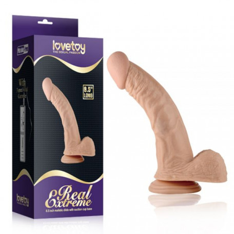 Фалоімітатор LOVETOY 8.5 "Real Extreme Dildo, Flesh (310010)