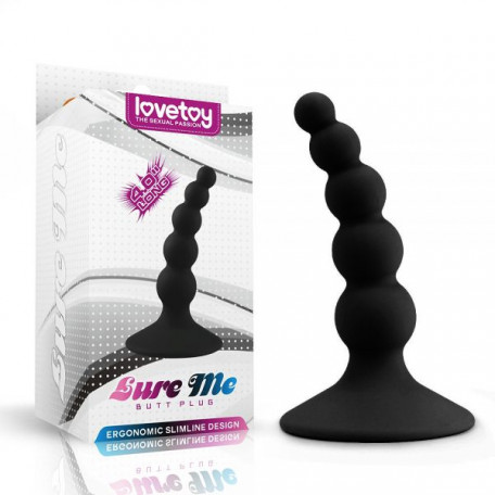 Анальный стимулятор LOVETOY Anal Beads, Black (310170)