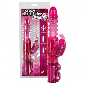 Вибратор Crazy Clit Tickler Butterfly