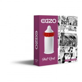 Презерватив EGZO Cocky Friend Violet Soft