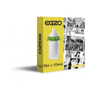 Презерватив EGZO Bee`s Knees Yellow Soft