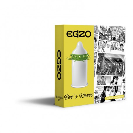 Презерватив EGZO Bee`s Knees Yellow Soft