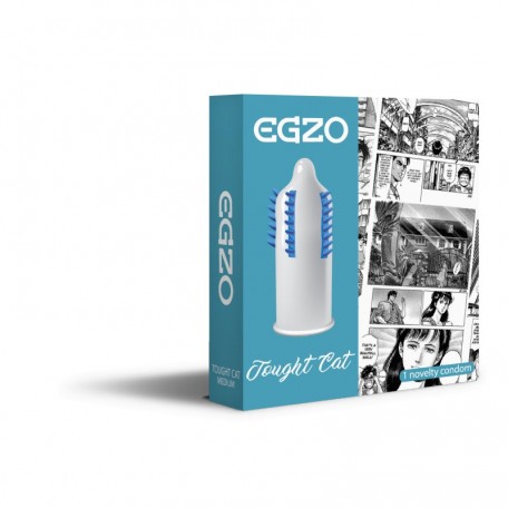 Презерватив EGZO Cocky Friend Blue Medium