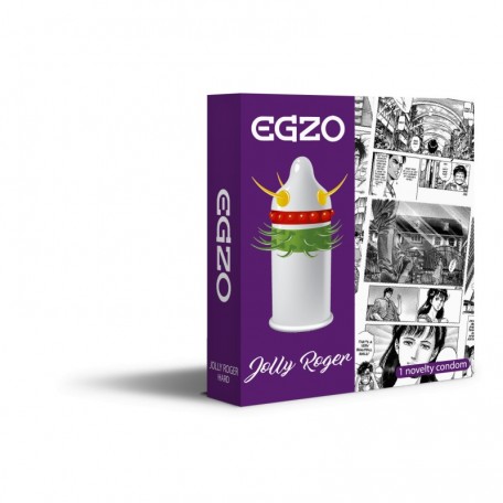 Презерватив EGZO Cocky Friend Purple Hard