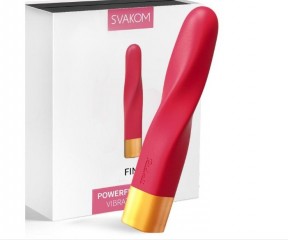Svakom - Перезаряжаемая гибкая вибропуля Finn Svakom Red (S420050)