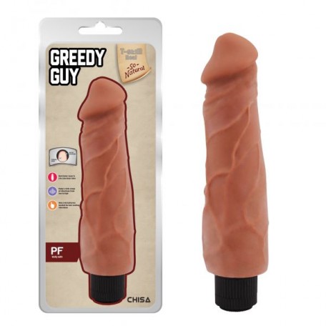 Chisa - Вибромассажер из киберкожи Greedy Guy Latin (CH03579)