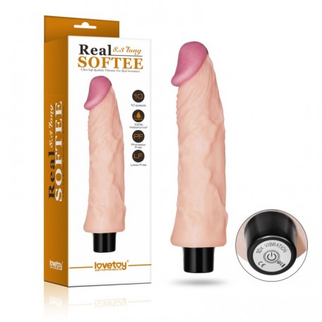 Вибратор реалистичный Real Softee 8.3 long