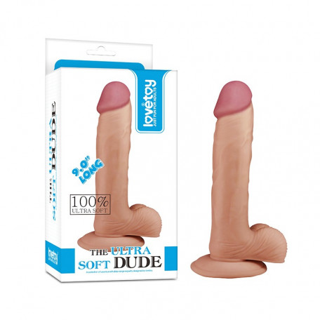 Фалос на присоску Ultra Soft Dude 9.0 long
