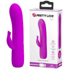 Pretty Love Omar Vibrator Purple - Маленький вібратор-кролик