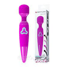 Вібромасажер Pretty Love Body Wand фіолетовий