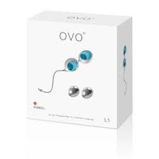 Вагінальні кульки OVO L1 Loveballs Violet