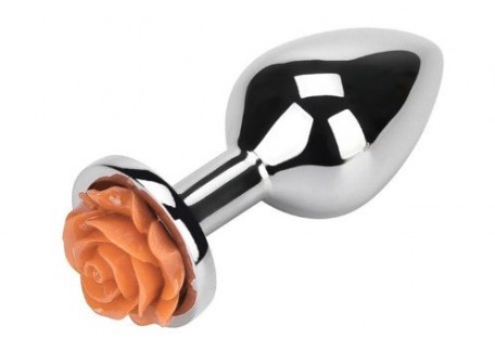 Loveshop - Анальна пробка Flower Orange M