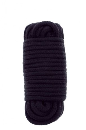 Dream toys - Мотузка для бондажу BONDX LOVE ROPE - 10M, BLACK (DT20862)