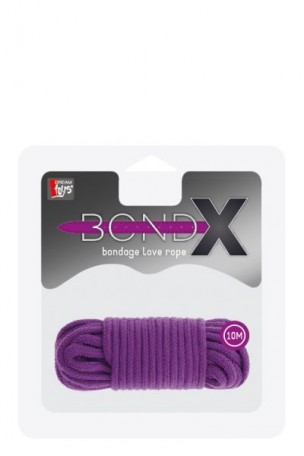 Dream toys - Мотузка для бондажу BONDX LOVE ROPE - 5M, PURPLE (DT20859)