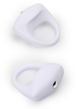 Эрекционное кольцо LIT-UP SILICONE STIMU RING 8 WHITE