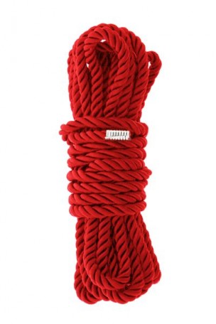 Dream toys - Мотузка для бондажу BLAZE DELUXE BONDAGE ROPE 5M RED (DT21528)
