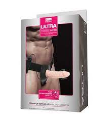 Чоловічий страпон із вібрацією Ultra Passionate Harness