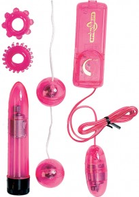 Набір CLEARKIT SEETHRU SEXTOYS - HOT PINK (DT50069)