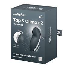 Вібростимулятор Satisfyer Tap & Climax 2 Grey