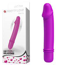 Компактний вібратор Pretty Love Emily purple 10 functions