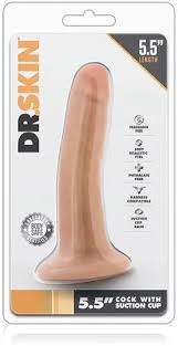 Фалоіметатор Dr. Skin - Realistic Dildo With Suction Cup 5.5''