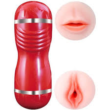 Мастурбатор рот-вульва Cleo Double Delight 3.0 Masturbator Cup
