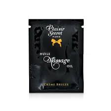 Пробник масажу Plaisirs Secrets Creme Brulee (3 мл)