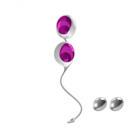 Вагінальні кульки OVO L1 Loveballs Lilac
