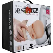 Реалістичний вібраційний мастурбатор Crazy Bull