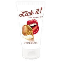 Їстівне мастило "Lick It" + еротичний масаж 2 в 1, 50 мл